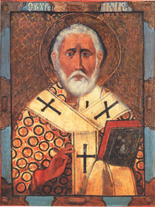 Икона свт. Николая из Батуринского Крутицкого монастыря