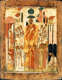 I Никейский собор. Икона XV в.