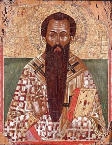 Святитель Василий Великий. Икона XVI в.